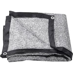 6.5ft x 6ft Aluminet Shade Cloth 70% Reflective Aluminium Shade Netting Sun Shade Cover with Grommets for Cars, Dogs, Outdoor, RV, Garden Patio