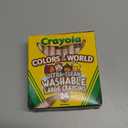 Crayola 24 Ct Large Ultra-Clean Washable Crayons, Colors of the World