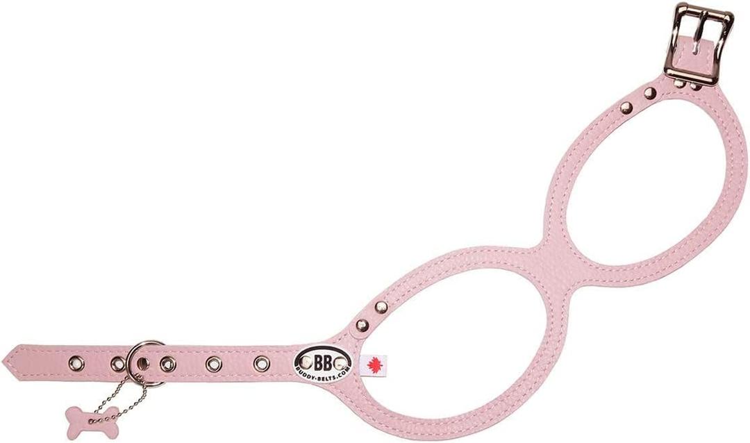 Buddy Belt Harness Pebble Grain Pink - Premium Edition (5)