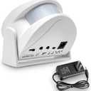 KERUI M5 Wireless Doorbell Infrared Door Chime for Business Entering, Motion Sensor 32 Songs Welcome Alarm for Home Shop Business Store, with Power Supply (White)