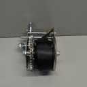 Hand Winch Boat Trailer Winch 2500lbs Heavy Duty Hook with 23ft Black Polyester Strap, Two Way Ratchet Portable Manual Winch for Trailers ATV UTV Boat Marine