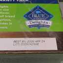 Blue Buffalo Delights Natural Adult Small Breed Wet Dog Food, Variety Pack, Made with Natural Ingredients, Filet Mignon & New York Strip Recipe in Hearty Gravy, 3.5-oz. Cups (12 Count, 6 of Each)