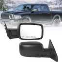 Right Passenger Side Mirror Compatible with Ram 1500 2014-2018 (5Pins)