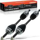 A-Premium Pair (2) Front CV Axle Shaft Assembly Compatible with Chevrolet Aveo 2009-2011, Aveo5 2009-2011 & Pontiac G3 2009, Driver and Passenger Side, Replace# 96348788, 96348789