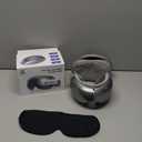 BOB AND BRAD Eye Massager with Heat and Cooling, EyeOasis 3 Eye Mask for Migraine FSA Eligible/HSA Eligible, Heated Face Massager for Dry Eye Strain Eye Relief, Temple Massagers for Stress Relief (Gray)