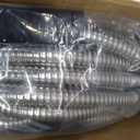 Garden Hose 50 FT, Metal Stainless Steel Water Hose with 10 Function Nozzles, No Kinks, Flexible Hose, Lightweight, Puncture Proof, Heavy Duty Hose for Yard and Outdoor