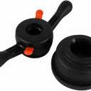 Quick Release Hub Wing Nut Wheel Balancer Tire Change Tool 36/38/40mm 3/4mm, for Wheel Balancers and More (Inner Diameter 36mm, Pitch 3mm)