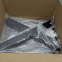 Orgerphy 16" X-Shape Metal Bench Legs (2PCS)| 16" Height 15.7" Wide X-Frame Heavy Duty End Table Legs Bench Legs | Mid Century Modern Metal Legs for Coffee Table Furniture Bench Legs (16"H x 15.7"W)