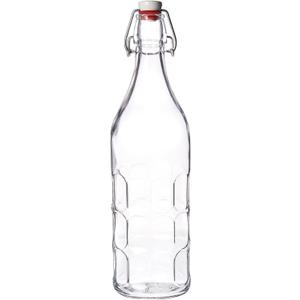 Bormioli Rocco Moresca Bottle, 33.75 oz, Clear, Twin