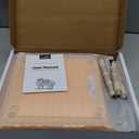 NUGRIART Brooder Heater for Chicks, 10" x 10" for 15 Chicks Heating Plate with Adjustable Height and Angle 15W Chicken Brooder Warm Like Mother Hen (1Pack)