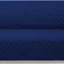 Reversible Sofa Covers Couch Cover Furniture Protector for Dogs Elastic Straps Water Resistant(Sofa,Navy/Camel)