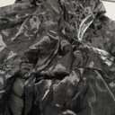 Women Vintage Goth Black Dress Costume Gothic Cosplay Girl Dance Tulle Lace Skirt Halloween Party Outfit with Necklace (M-Black)