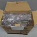 NATURE'S SOURCE Makeup Organizer for Vanity, 3-Tier Corner Bathroom Organizer Countertop with Makeup Brush Holder, Corner Counter Storage for Bathroom, Dresser, KitchenClear