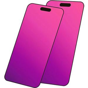 Privacy Screen Protector for iPhone 17 Pro Max Tempered Glass [2 Pack] Gradient Anti Spy Private Film Accessories Anti Blue Light 9H Hardness Easy Installation Bubble Free Case Friendly [6.9inch]
