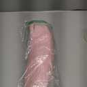 Pro Goleem Small Woven Basket with Gift Bags and Ribbons Durable Baskets for Gifts Empty Small Rope Basket for Storage 12"X 8" X 5" Baby Toy Basket with Handles, Pink