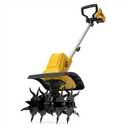 Cordless Brushless Garden Tiller Cultivator Compatible with dewalt 20v Battery (Tool Only), 10 Wide 7 Deep Electric Soil Rototiller, 48-Tine Mini Rotary Areator for Garden Beds & Soil Preparation