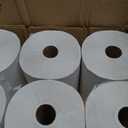 Tork Universal Hand Towel Roll White, Compatible with H21 Dispensers, 100% Recycled Fiber 6 Rolls x 800 Ft (RB8002)