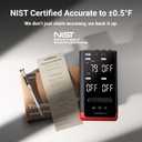 ThermoMaven Smart Bluetooth Wireless Meat Thermometer: Standalone Base, WiFi Unlimited Range, 6 Sensors with NIST Certified Accuracy, 4 Probes for Kitchen, BBQ, Grill, Oven, Smoker, Rotisserie