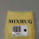 Mixhug Set of 2 Cozy Velvet Square Decorative Throw Pillow Covers for Couch and Bed, Pale Yellow, 18 x 18 Inches