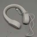 FrSara Neck Fan, Portable Personal Fan Strong Wind, 4000mAh, Air Volume,360 Cooling, No Hair Twisting, Air Volume On 2 Sides, Non-Slip, Quick Charge, Long Use Time, Birthday Gift for Women, Dad, Men (White)