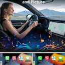 Burnt Sugar Wireless Carplay Adapter for iPhone 2026 Upgraded, Ultra-Mini USB Design for Apple Car Play Convert Wired to Wireless, Stable Low-Lag GPS Plug & Play for iOS 10+ & Cars from 2016+ (Gray)