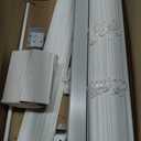 AOSKY 2 Inch Cordless Faux Wood Blinds, Indoor Window Shades, 25" W x 60" H | No Cord Wooden Blinds for Indoor Use, Privacy Protection for Bedroom, Child & Pet Safe, Smooth Operation