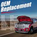 Vepagoo Front Hood Struts Shock Compatible with 2011-2016 Ford F-250 F-350 F-450 F-550 Hood-Right & Left Side, Bonnet Lift Support Replacement SG204080, 003752, 028592, 068835