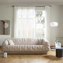 Standard Decorative Window Curtain Rods 30 to 88 Inch,5/8 Inch Diameter Small Curtain Rod Set, Heavy Duty Drapery Rods with Brackets Brown