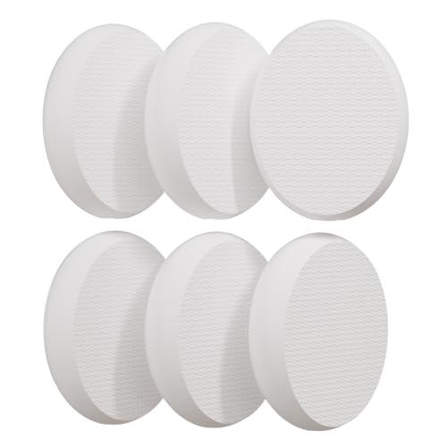 AmazerBath 5 PCS Lotion Applicator Replacement Pads, Back Sunscreen Applicator for Kids, Elderly, Women, Apply Cream Medicine Skin Cream Moisturizer Sunscreen Tanner, Handle Not Included，White