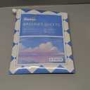 Baby Bassinet Sheets 4 Pack Compatible with BCOL, COWIEWIE, YADAQE, Graco Travel Lite Crib, Cloud Baby and Ingenuity Bassinet, Ultra Soft & Skin-Friendly, Grey and Navy Blue