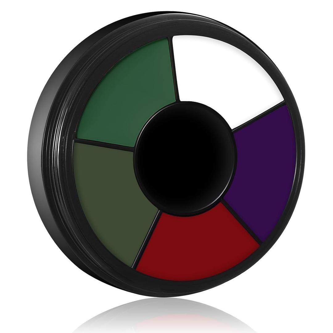 BOBISUKA Face & Body Paint  6 Colors Cream Washable Face Paint for Beetle-Juice Frankenstein Monster Joker Shrek Costume & Theme  Easy to Blend, High Pigment & Long Lasting (02 Frankenstein Makeup)