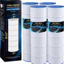 POOLPURE C4030 Filter Replaces Hayward CX880XRE, Pleatco PA106-PAK4, Ultral-A1, Unicel C-7488, Filbur FC-1226, FC-6430, Hayward SwimClear C4020, C4025, C4030, 4 X 106 sq. ft. Filter Cartridge 4 Pack