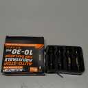 ALL-TOP Adjustable Auto-Stop Tire Deflator Valve Kit (10-30 PSI) 4 PCS Screw-on Tyre Air Down Tool for Offroad 4x4 (with 5 Valve caps)