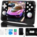 XF40H Retro Handheld Game Console, 4.0 inch HD Screen, Linux 64-bit System, 18000+ Classic Games, WiFi Multiplayer-Pocket Video Gaming(Black)