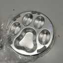 Slow Feeder Dog Bowl for Fast Eating Dogs Stainless Steel 8.2" with Non-Slip Base, Raised Obstacle Slow Down Eating for Small Medium Large Dogs, Reduces Bloat & Indigestion, Dishwasher Safe
