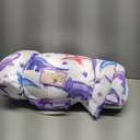 Primlect Thickened Toddler Nap Mat with Removable Pillow and Minky Blanket, 22x45 In Sleeping Bag, Washable, Roll up, Perfect for Daycare, Preschool, Kindergarten, Boys and Girls Dinosaur