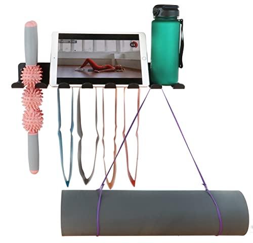 Multi-Purpose Storage Rack Resistance Bands Rack Gym Storage Rack Fitness Bands Rack Heavy Duty Rack for Resistance Bands, Straps, Jump Ropes, Foam Rollers, Chains, Weight Belts, Tools (M-17) Multi-Purpose Storage Rack Resistance Bands Rack Gym Storage Rack Fitness Bands Rack Heavy Duty Rack for Resistance Bands, Straps, Jump Ropes, Foam Rollers, Chains, Weight Belts, Tools (M-17)