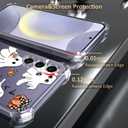 2 x Clear Halloween Phone Case for Samsung S24,Pumpkin Bow Pattern Cover Soft Bumper Protective Cute Boys Girls Phone Case for Samsung S24-Pumpkin Bow