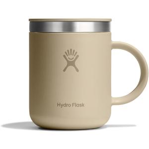 Hydro Flask Coffee Mug  Insulated Stainless Steel, Non Spill, Leak Resistant Travel Mug 12 Oz Oat Tan