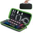 amCase Carrying Case for Nintendo Switch 2 [7.9''] 2025 - Protective Hard Shell Portable Travel Carrying Case Pouch for Switch Console and Accessories (Green)