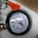 Kegerator Co2 Regulator, CGA-320 Kegerator Gauge Beer Keg Co2 Regulator with Safety Relief Valve, Co2 Tank Regulator Kegerator Regulator with Hose Clamps for Co2 Cylinder Tank
