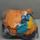 10FT Christmas Inflatable Outdoor Decoration, Lying Gingerbread Inflatable Blow up Yard Decorations with LEDs, Giant Gingerbread Christmas Inflatable for Roof Garden Lawn Home Xmas Party