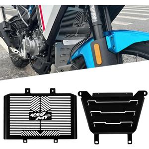 for CFMOTO 450MT MT450 Ibex 450 2024-2025 Radiator Cover Grille Guard and Skid Bash Plate Engine Underbody Guard Set