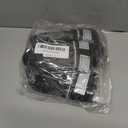 Dog Shoes, FISHOAKY Dog Shoes for Large Dogs, Mesh Breathable Dog Boots & Paw Protectors for Summer Hot Pavement Winter Snowy, 360°Anti Slip 4Pcs Dog Booties with Reflective Black (Size 8)