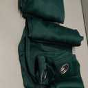 COSVIYA Grommet Blackout Room Darkening Curtains 84 inch Length 2 Panels,Thick Polyester Light Blocking Insulated Thermal Window Curtain Dark Green Drapes for Bedroom/Living Room,52x84 inches