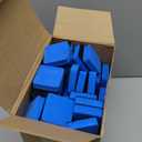 48 Sets Small Whiteboard Dry Erase Boards 5" x7'' Mini Double Sided Dry Erase Lap Boards with Markers Erasers Pen Holders Personal Whiteboards for Students Classroom Teacher