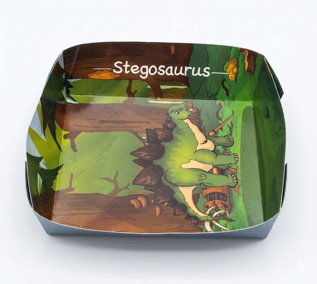 Dinosaur Party Paper Trays 5 lb Nacho Boats Large Paper Food Trays for Snack for Baby Shower Boys Girls Dinosaur Theme Birthday Party Supplies