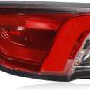 LED Tail Lights Outer Assembly Compatible with 2020 2021 2022 Ford Escape,Left Driver Side Rear Light Taillights Replacement # LJ6Z13405