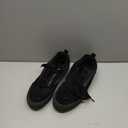 Vans Womens Knu Skool (12 Women/10.5 Men, Black/Black)