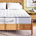 Vesgantti Twin Mattress, 10 Inch Innerspring Hybrid Single Bed Mattress in a Box with Breathable Foam and Pocket Spring, Ergonomic Design, Medium Firm Feel